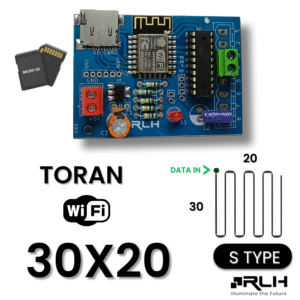 2K Wi-Fi Controller – 30×20 S-Type Pixel LED with 4GB SD Card