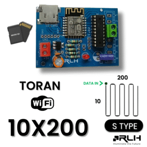 2K Wi-Fi Controller – 10×200 S-Type Pixel LED with 4GB SD Card