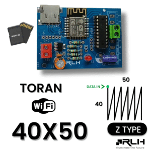 2K Wi-Fi Controller – 40×50 Z-Type Pixel LED with 4GB SD Card