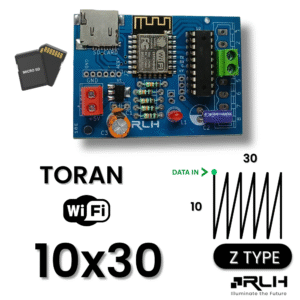 2K Wi-Fi Controller – 10×30 Z-Type Pixel LED with 4GB SD Card