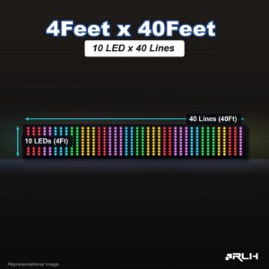 RGB Pixel LED Toran - 4 x 40 Feet