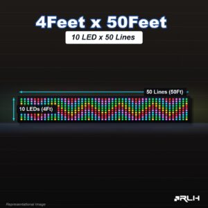 RGB Pixel LED Toran - 4 x 50 Feet