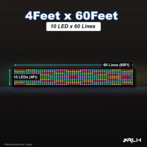 RGB Pixel LED Toran - 4 x 60 Feet