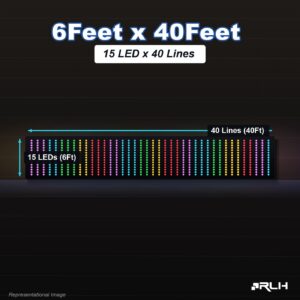 RGB Pixel LED Toran - 6 x 40 Feet
